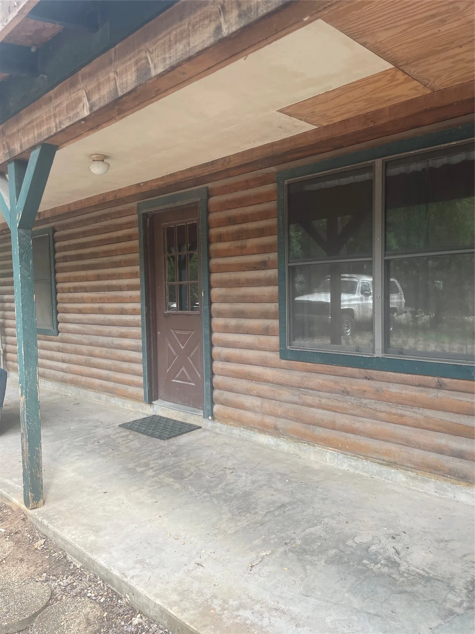 covered front porch