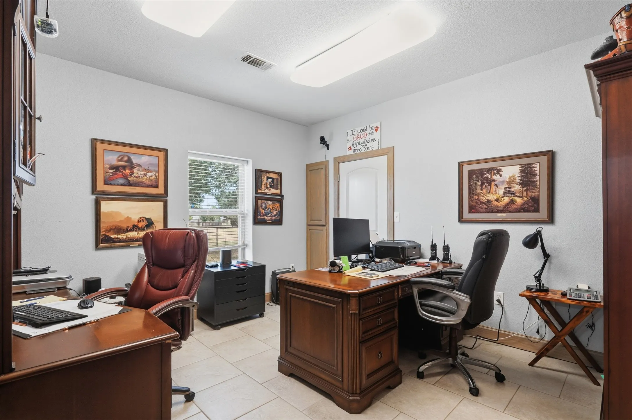 Office can function as a 4th bedroom with full bath through laundry and east back door