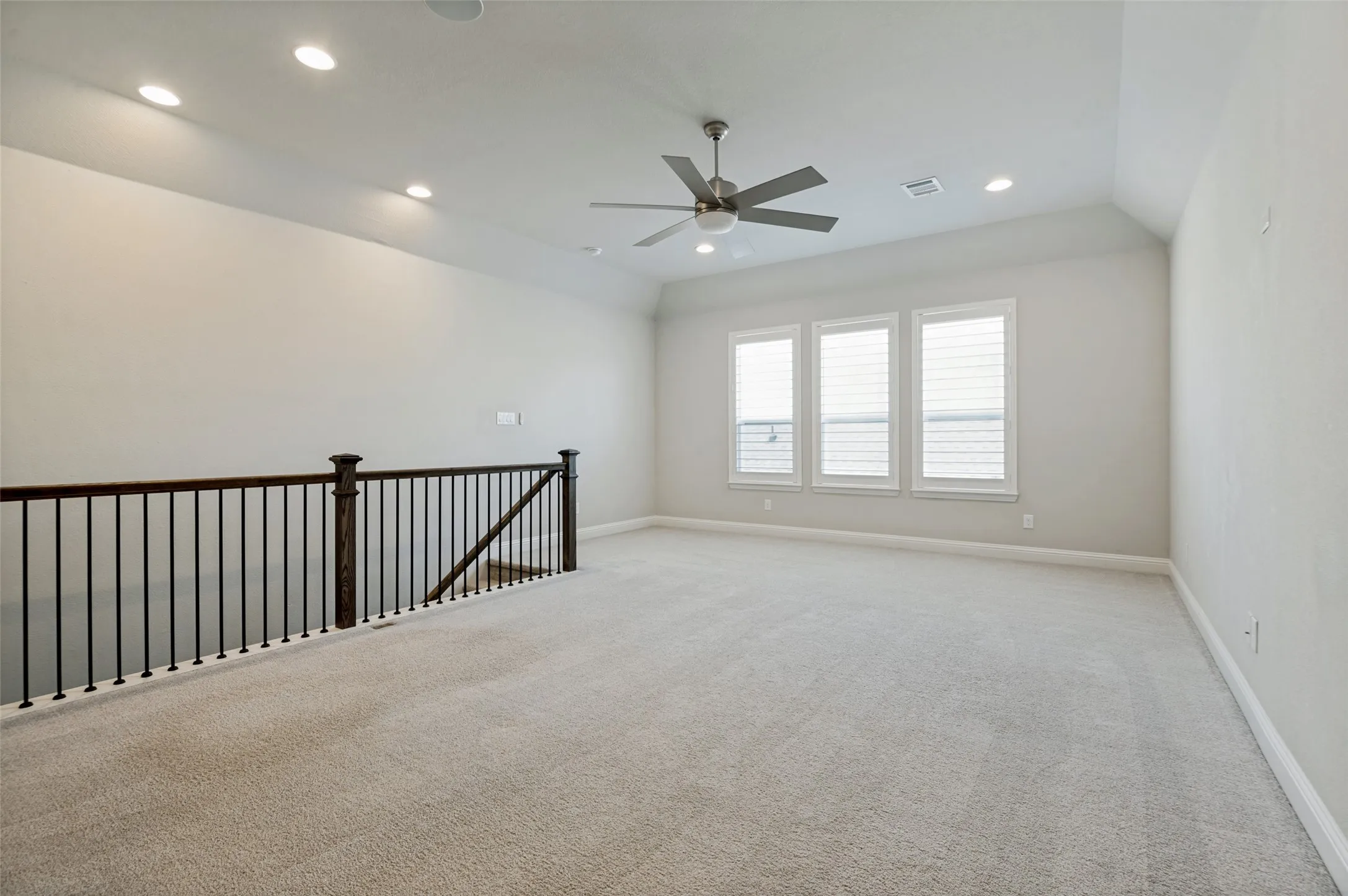 large upstairs flexible space
