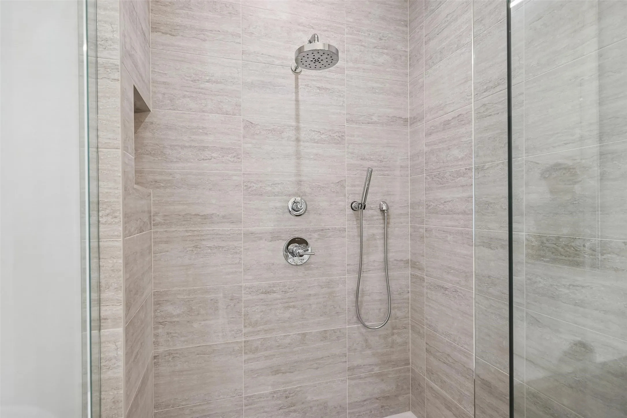 oversized primary bath shower