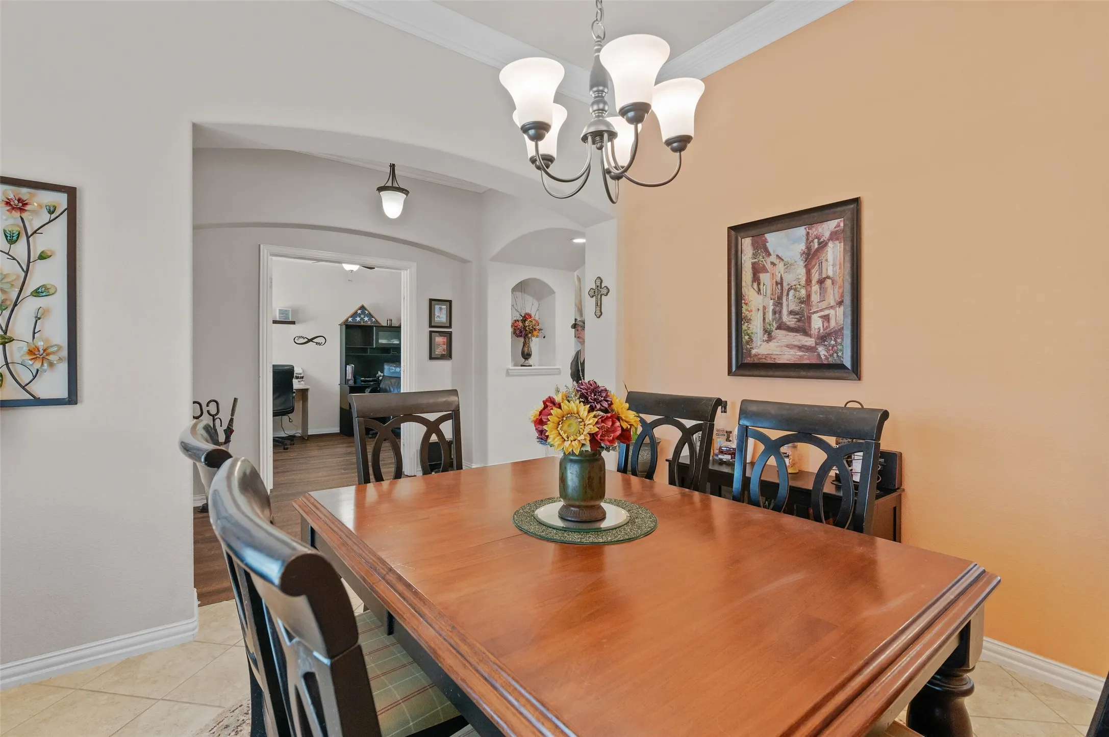 Main dining area off the foyer.