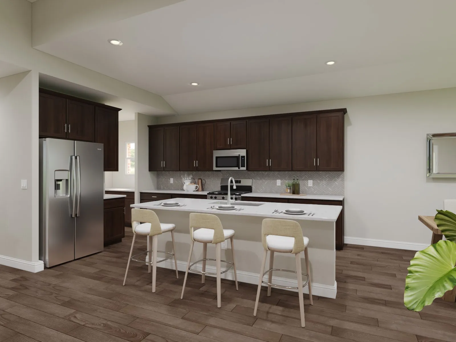 Photo is not of the actual home, but is an inspirational photo of builder’s model home and may depict options, furnishings, and/or decorator features that are not included.