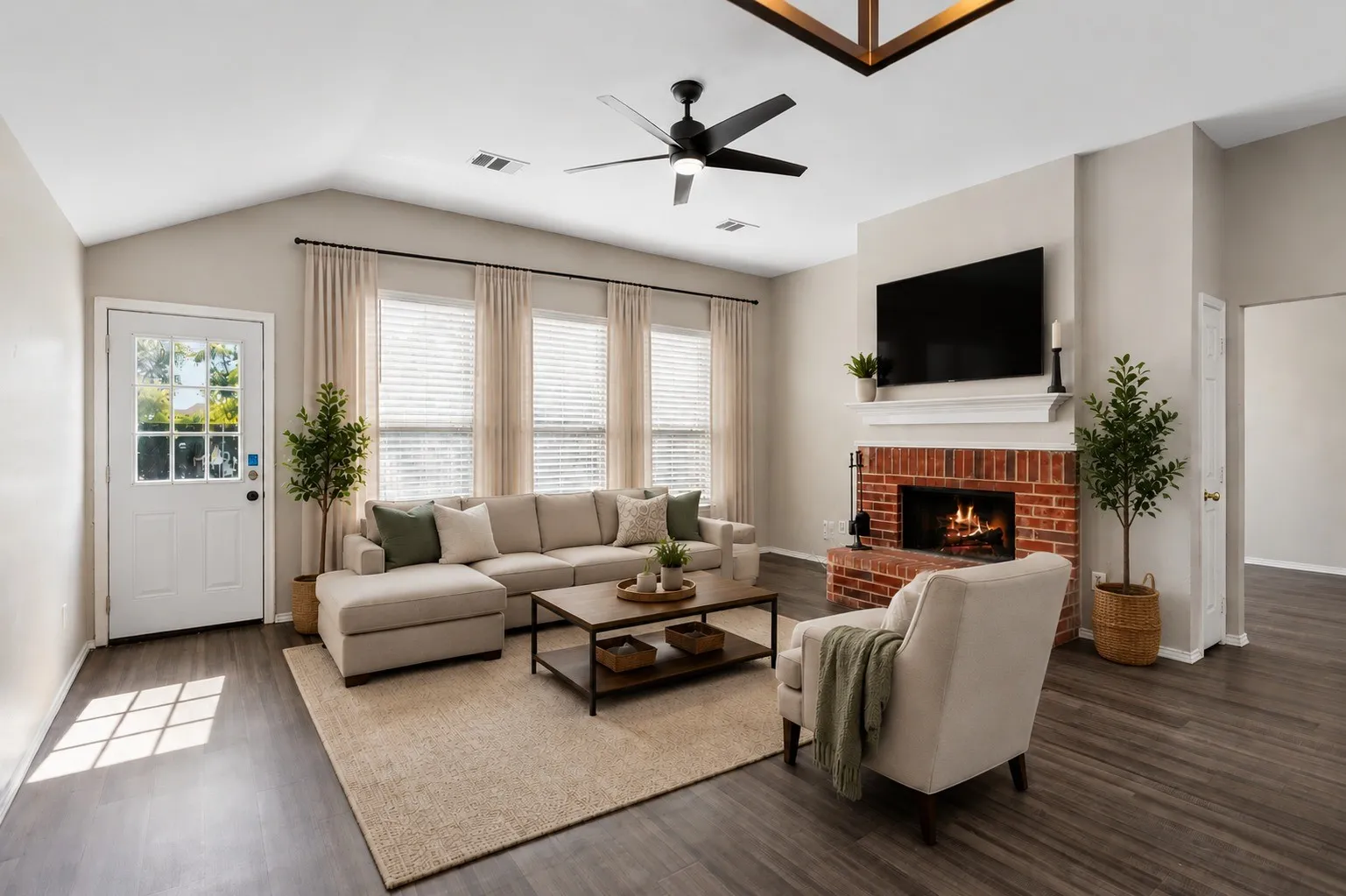 Family Room - Virtually Staged