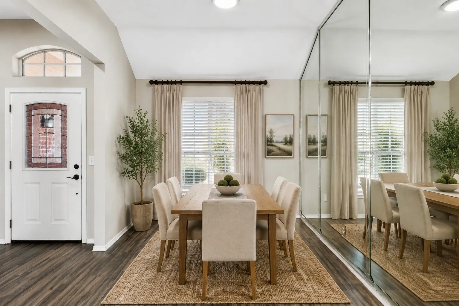 Dining Area—Virtually Staged