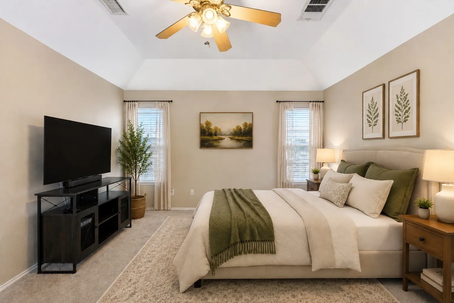 Primary Bedroom - Virtually Staged