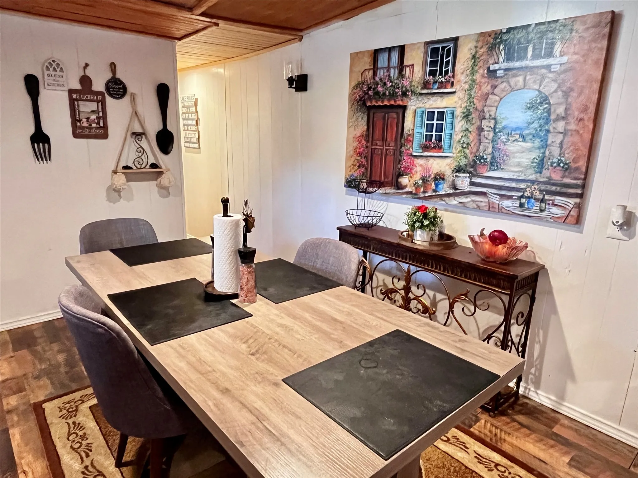 Dedicated dining area perfect for family dinners, game nights, or entertaining guests.