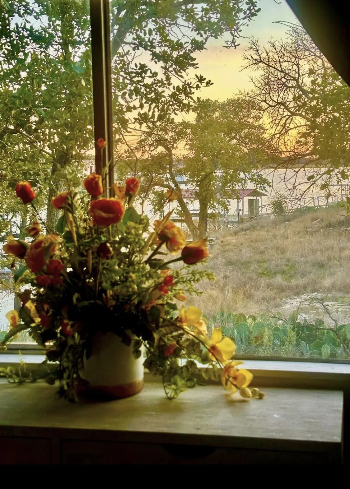 Relax to peaceful lake views from the comfort of your bedroom.