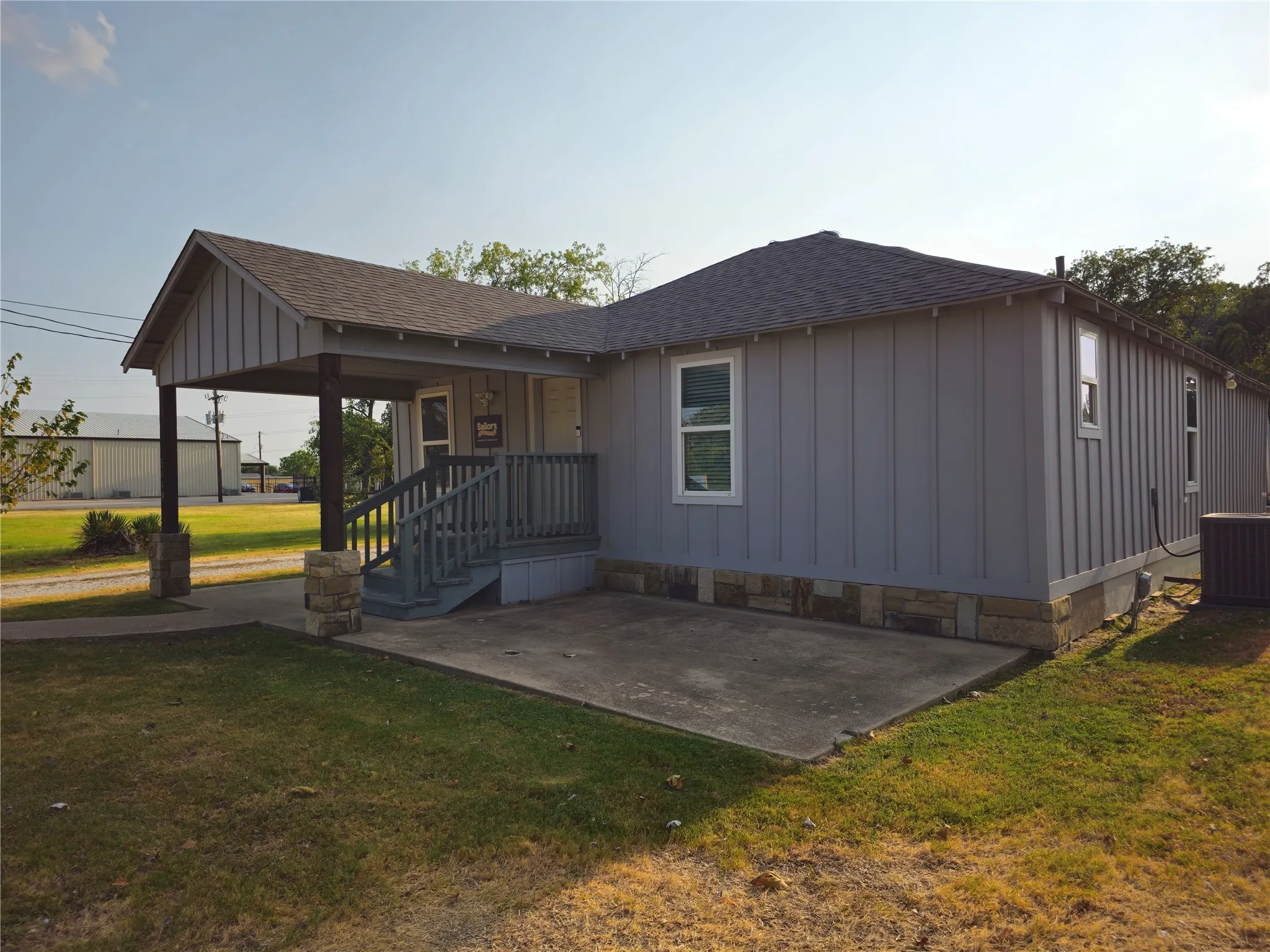 Front of office