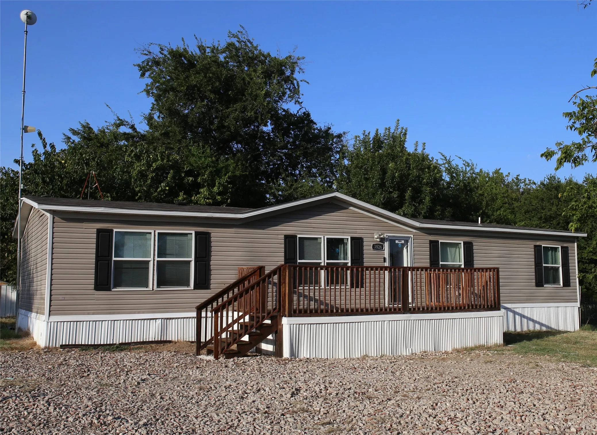 Front of the home.