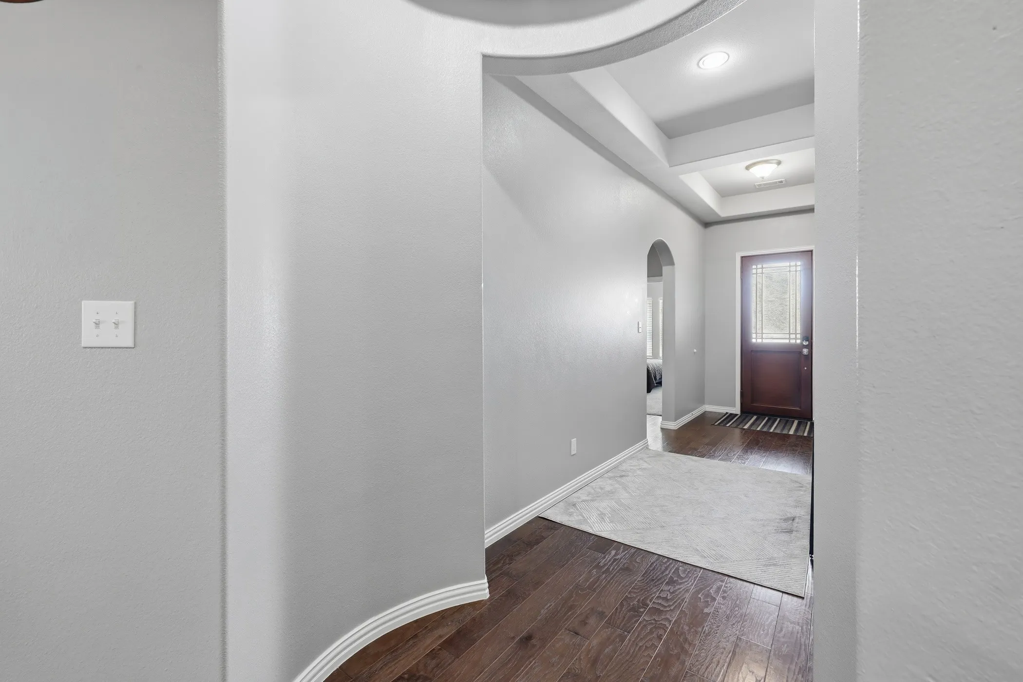Another view of the spacious front foyer