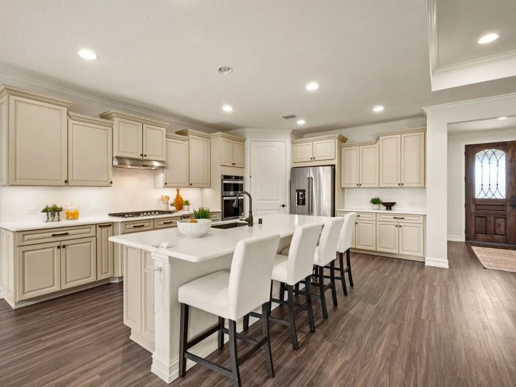 Large kitchen island