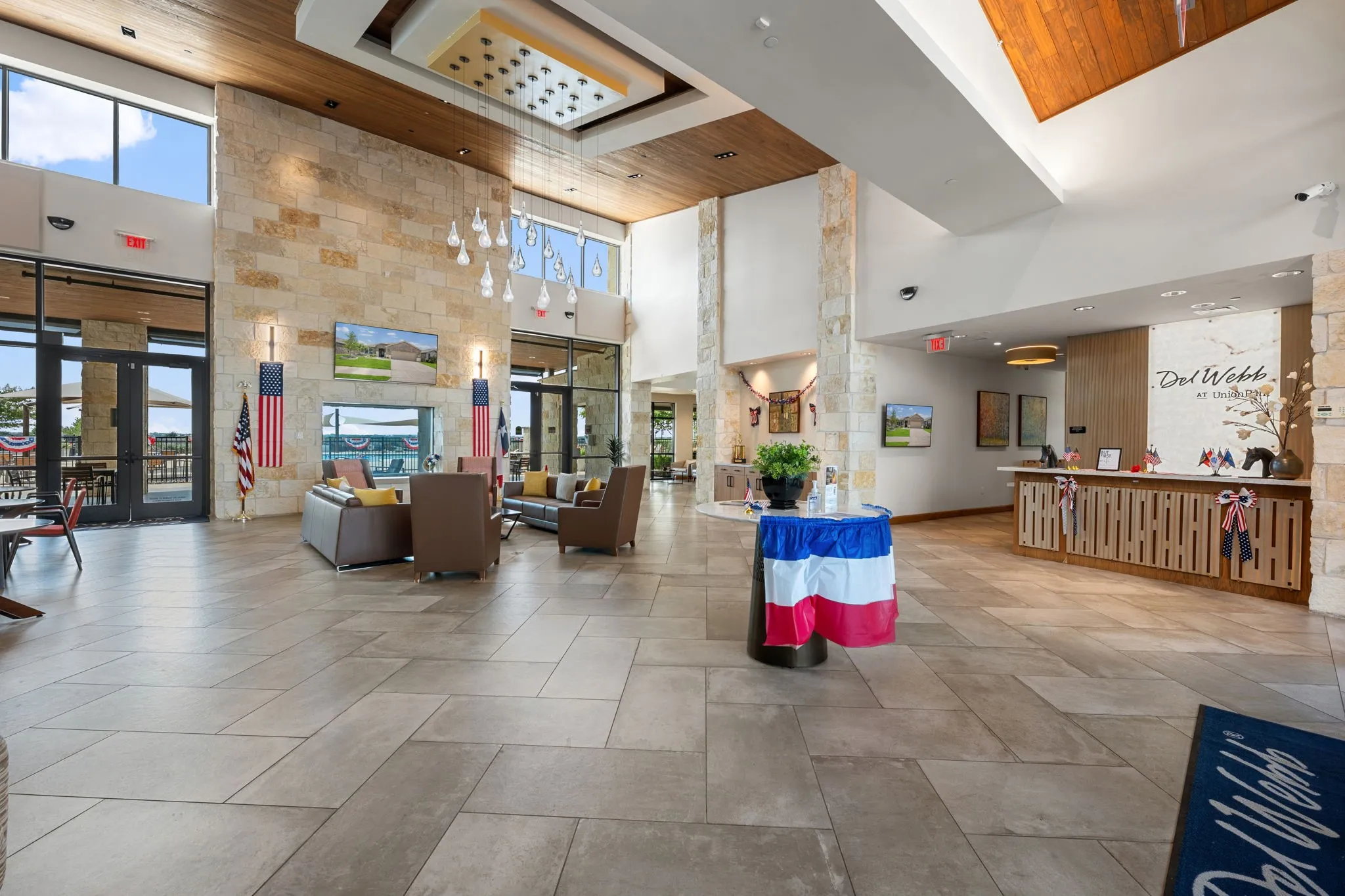 Amenity Center lobby