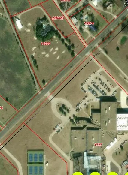 Plat Map. Parcel ref 226423 property boundaries and parcel courtesy of Kaufman CAD