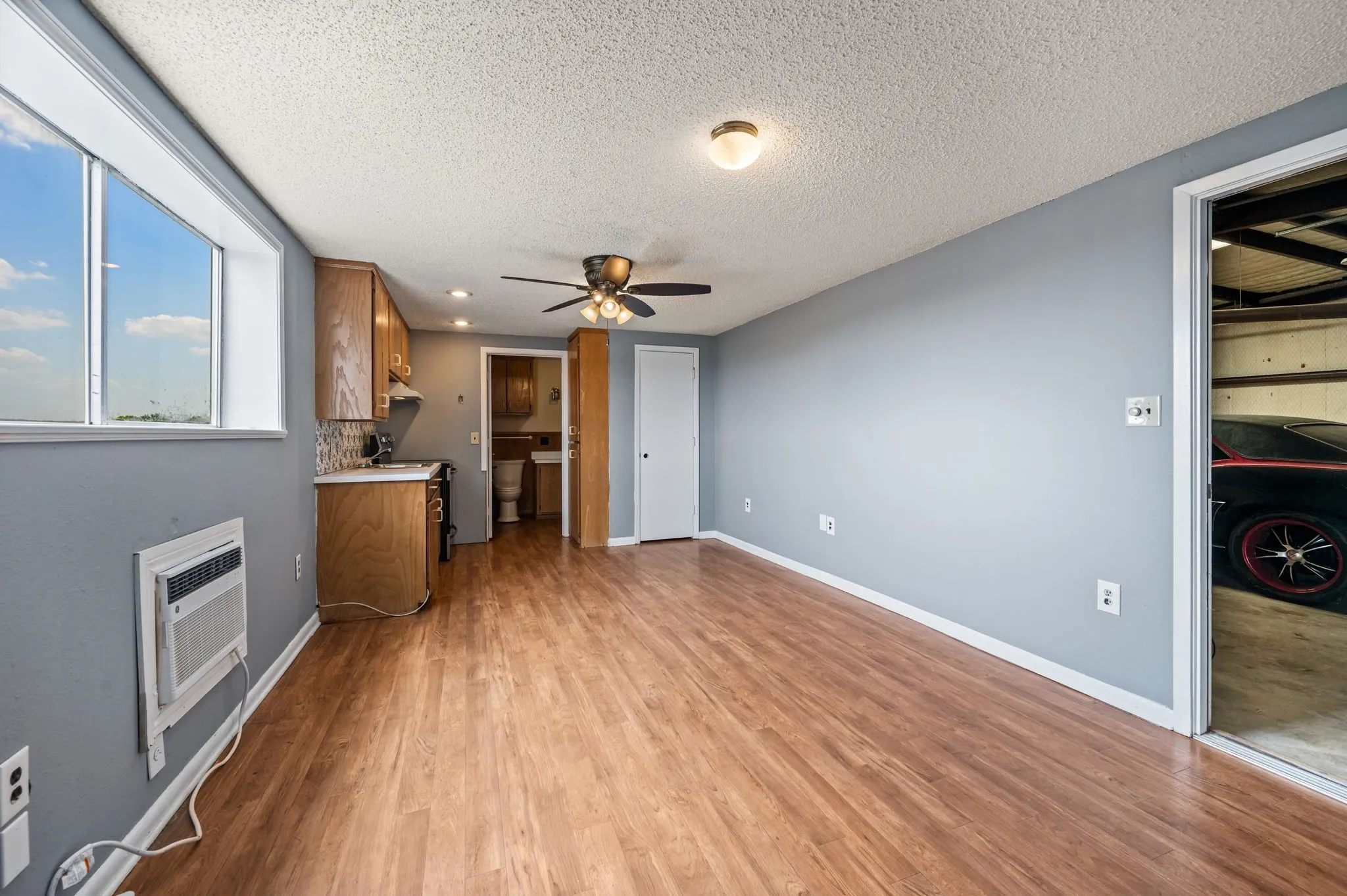 Studio Apartment attached to shop.