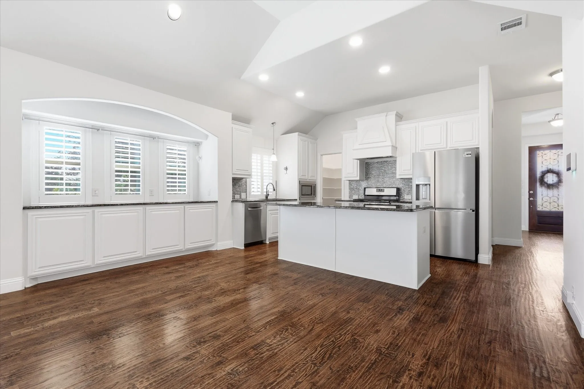 Looking back toward the kitchen.