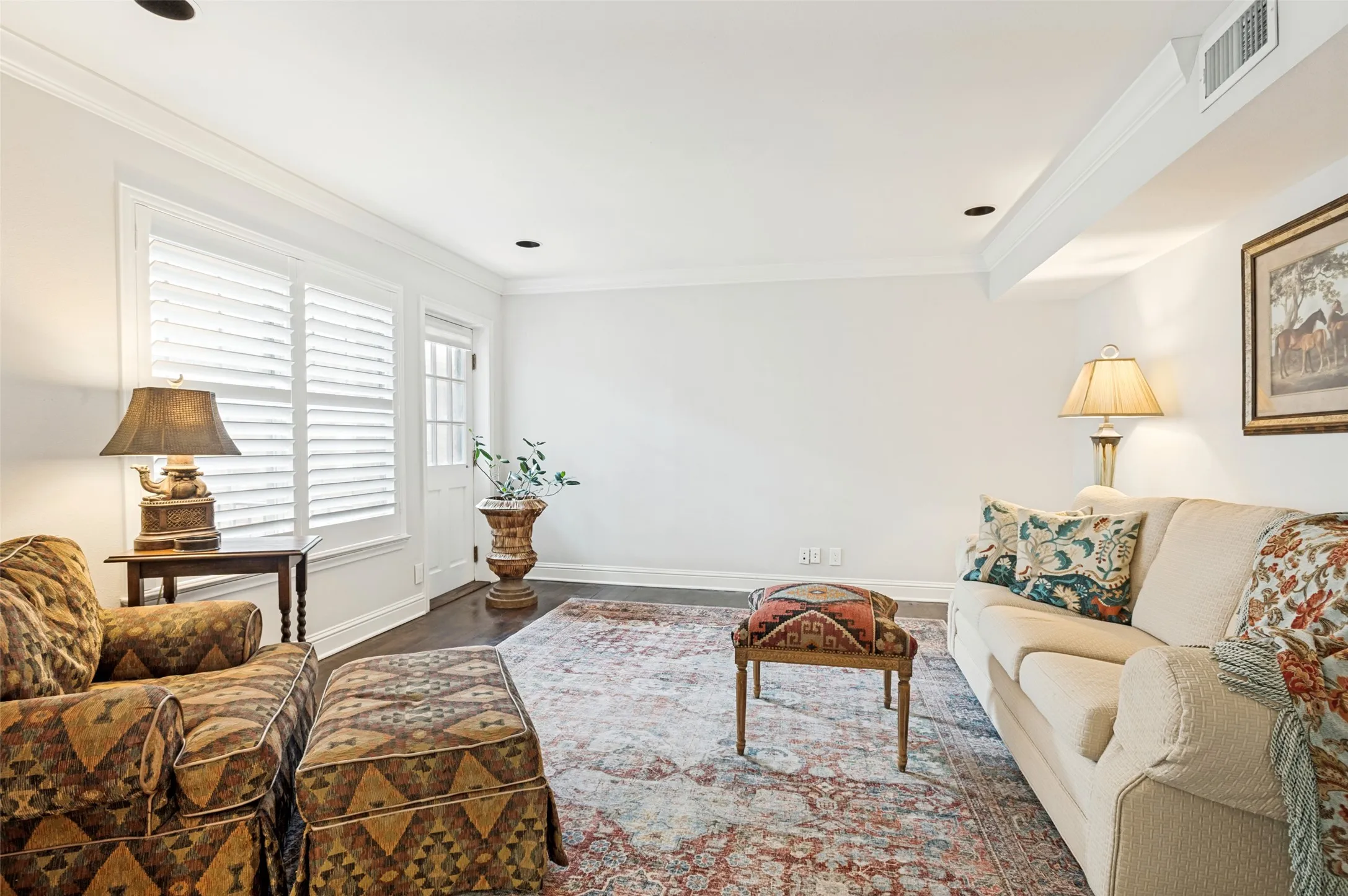 Recessed lighting throughout