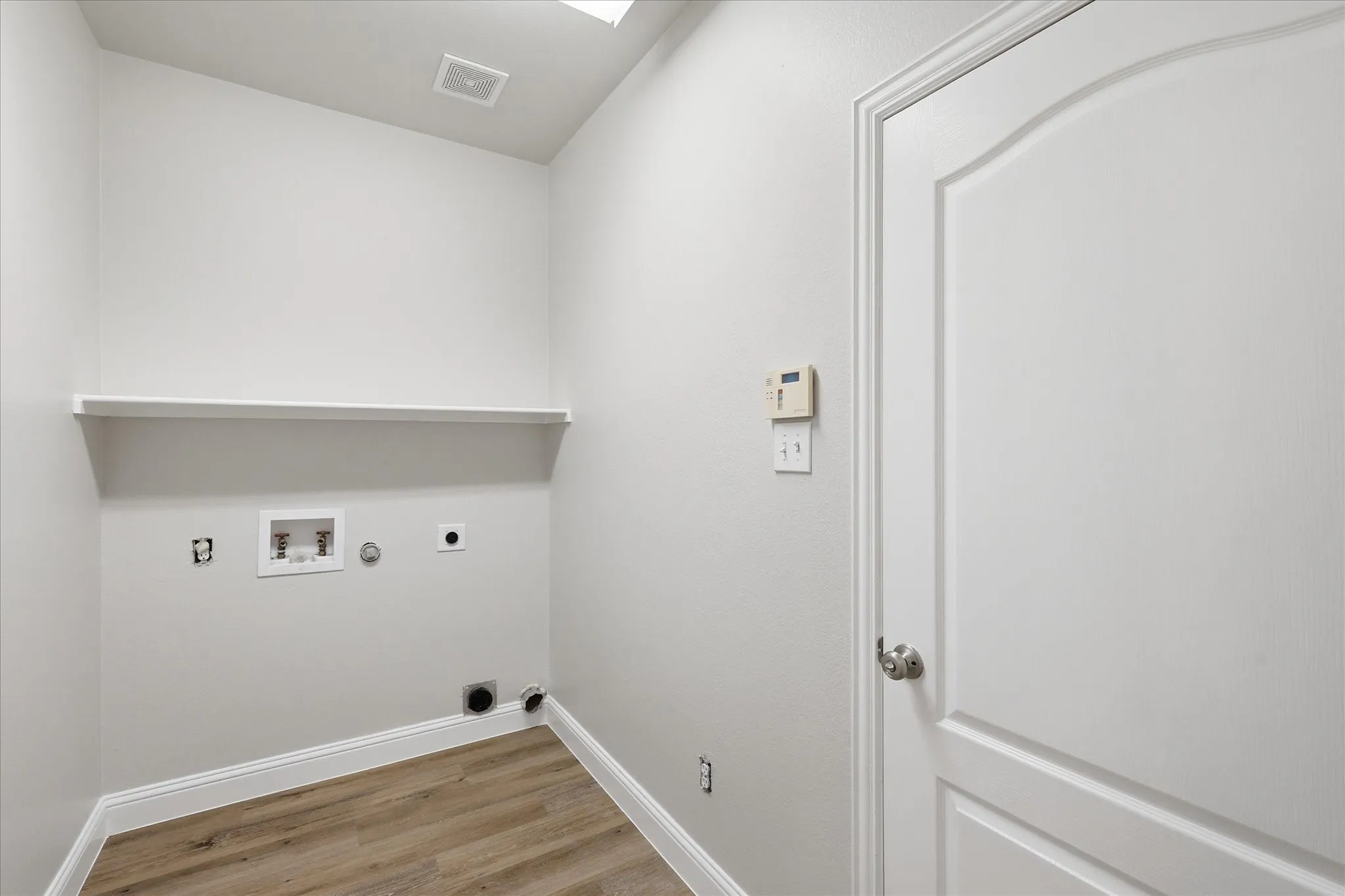 The utility room.