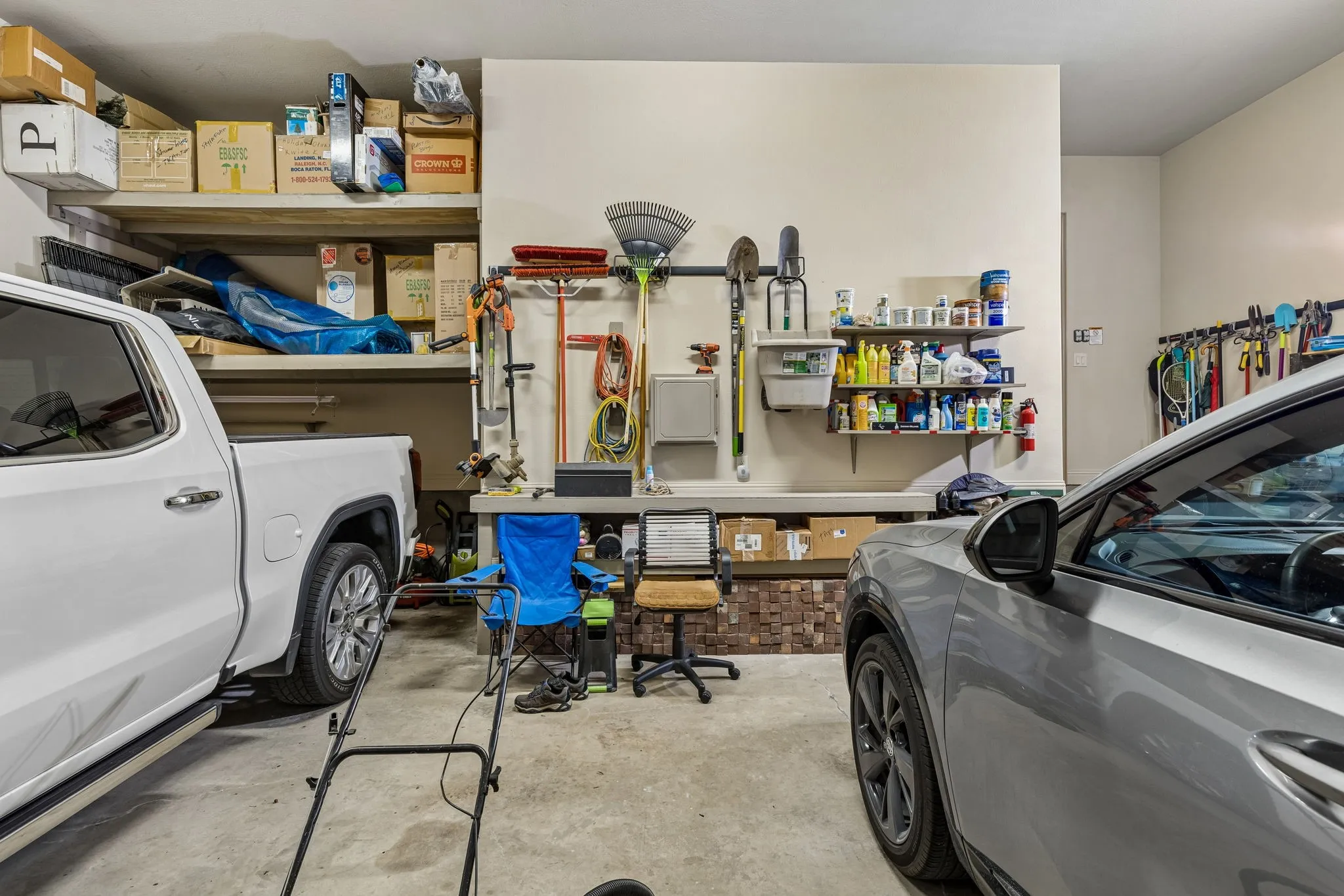 3 car garage