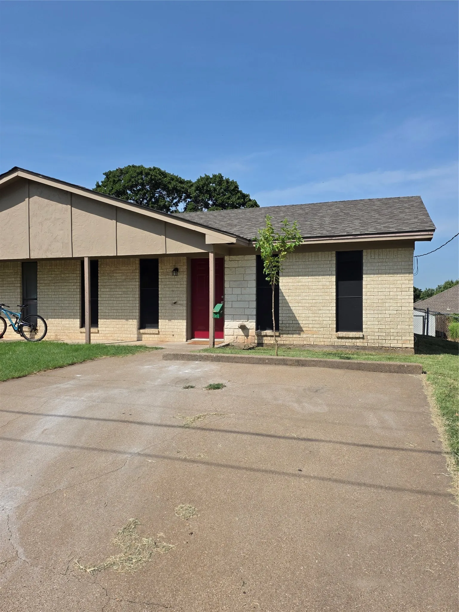 2 car driveway