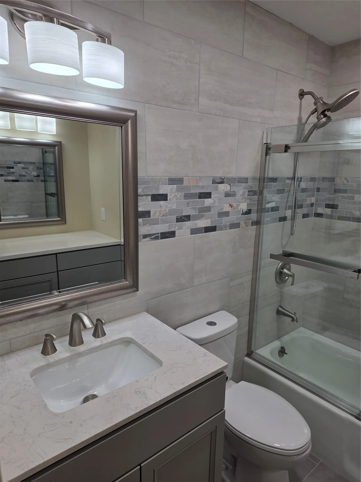 Newly remodeled bathroom