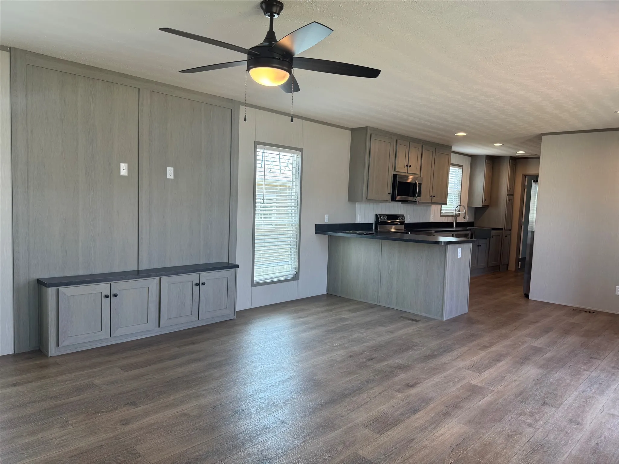 Built in entertainment center
