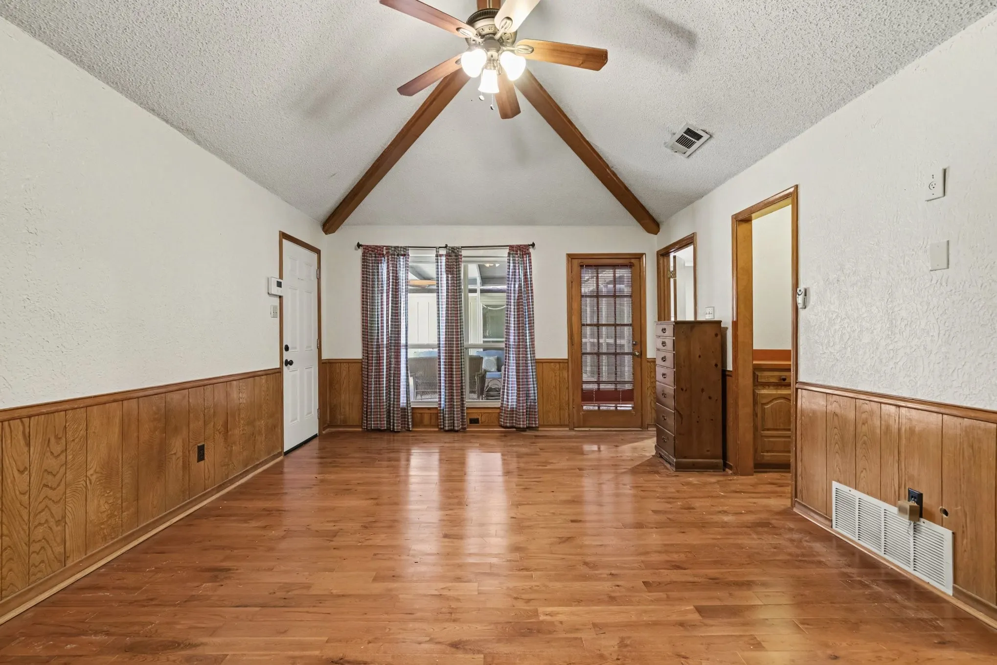Den with wet bar