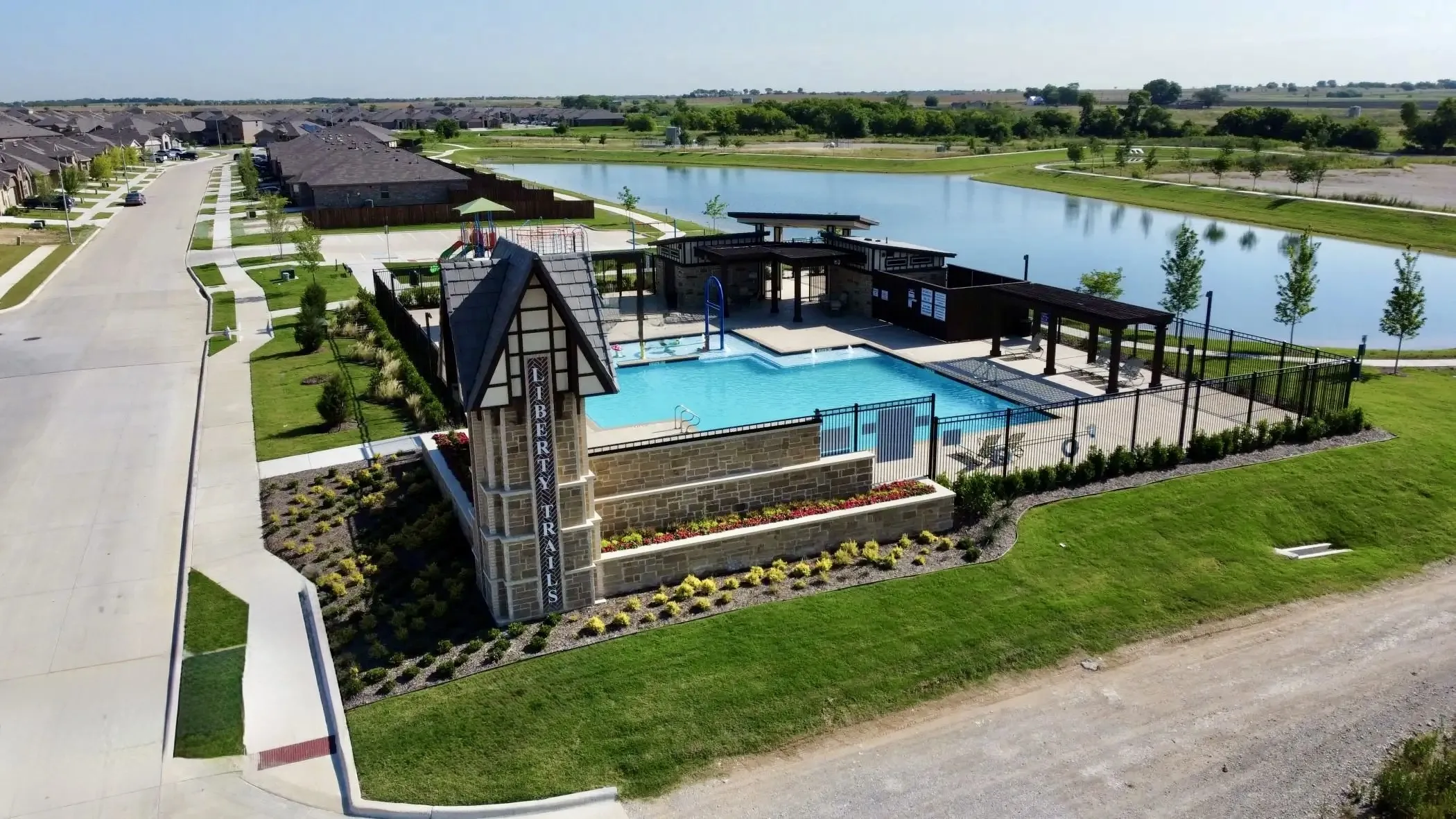 Community park and pool
