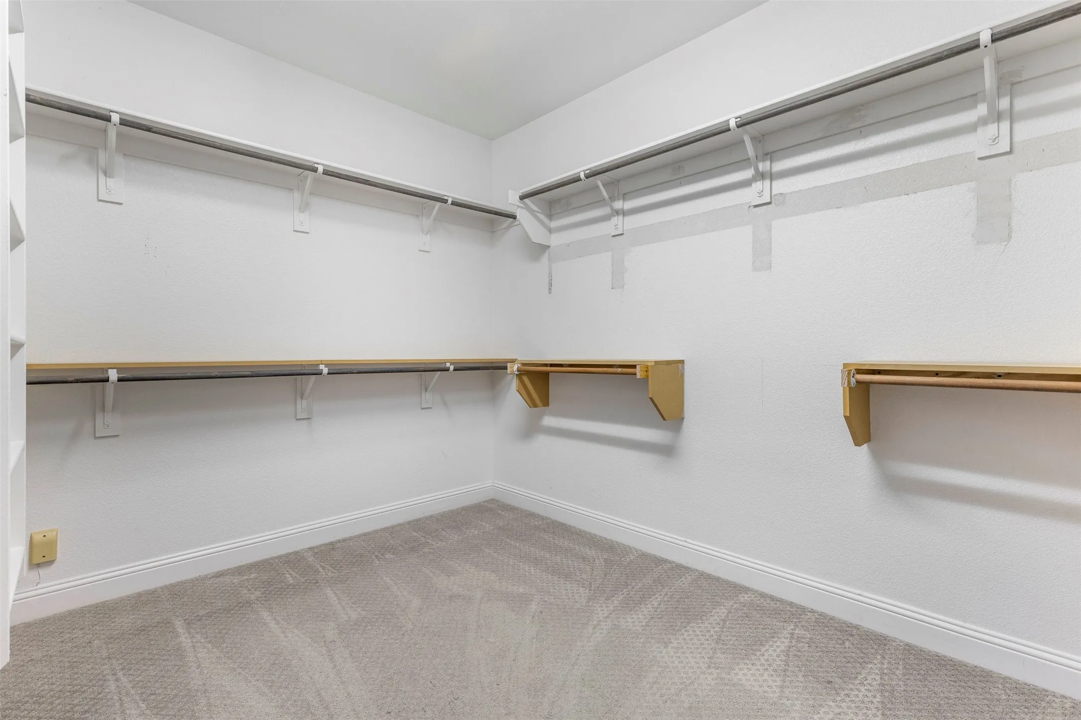 giant primary closet