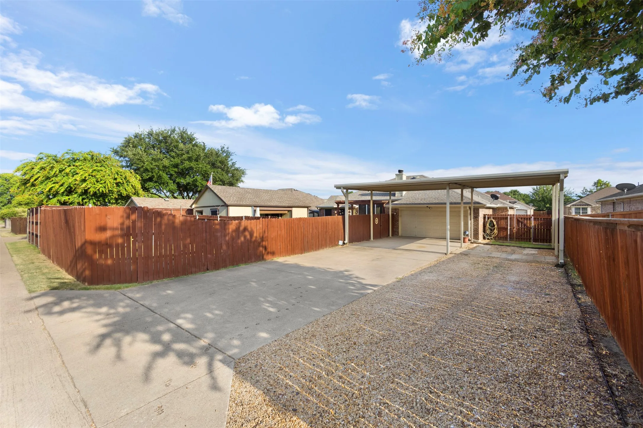 The extended driveway truly is a plus