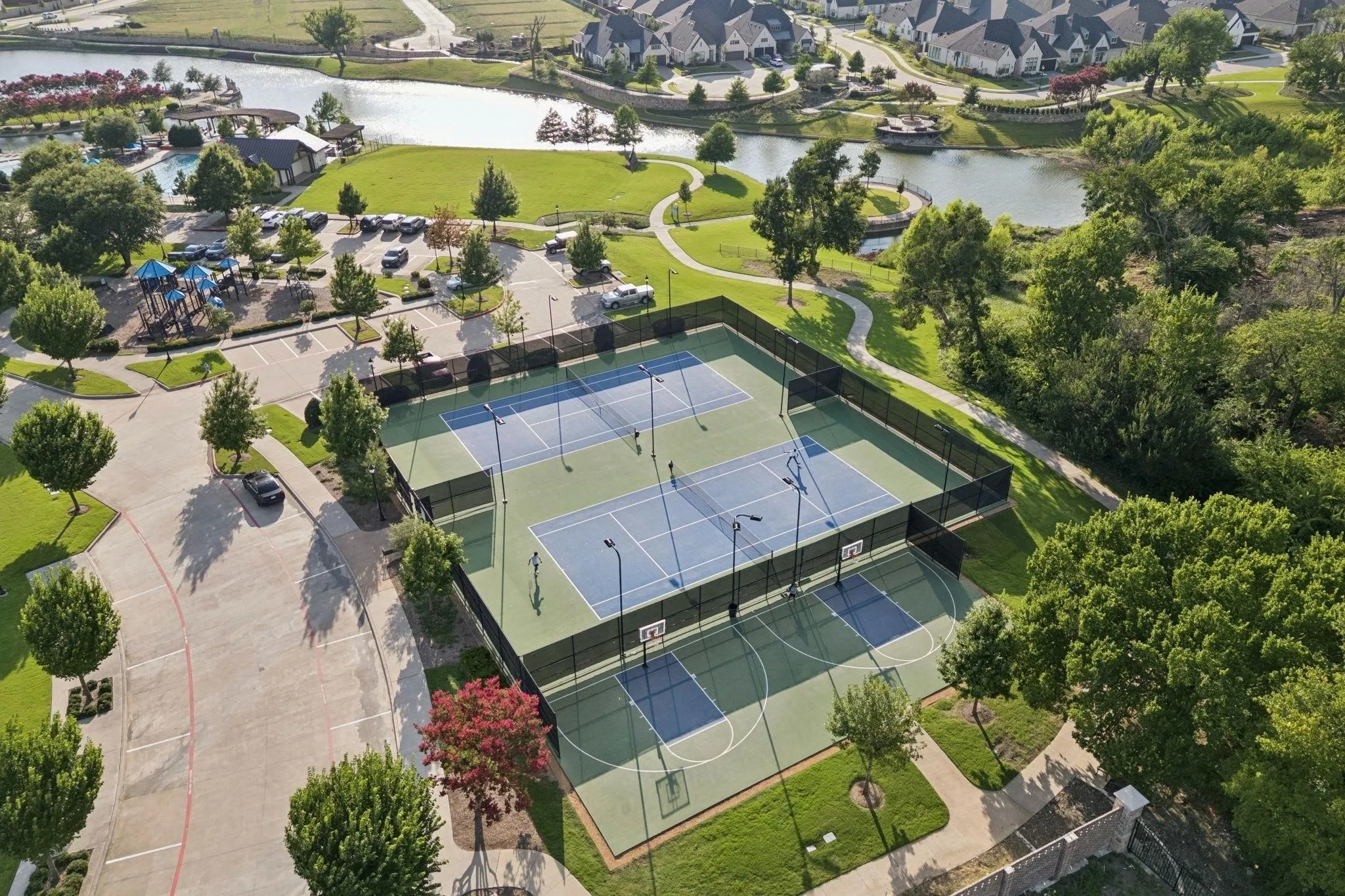 Tennis & Basketball Courts