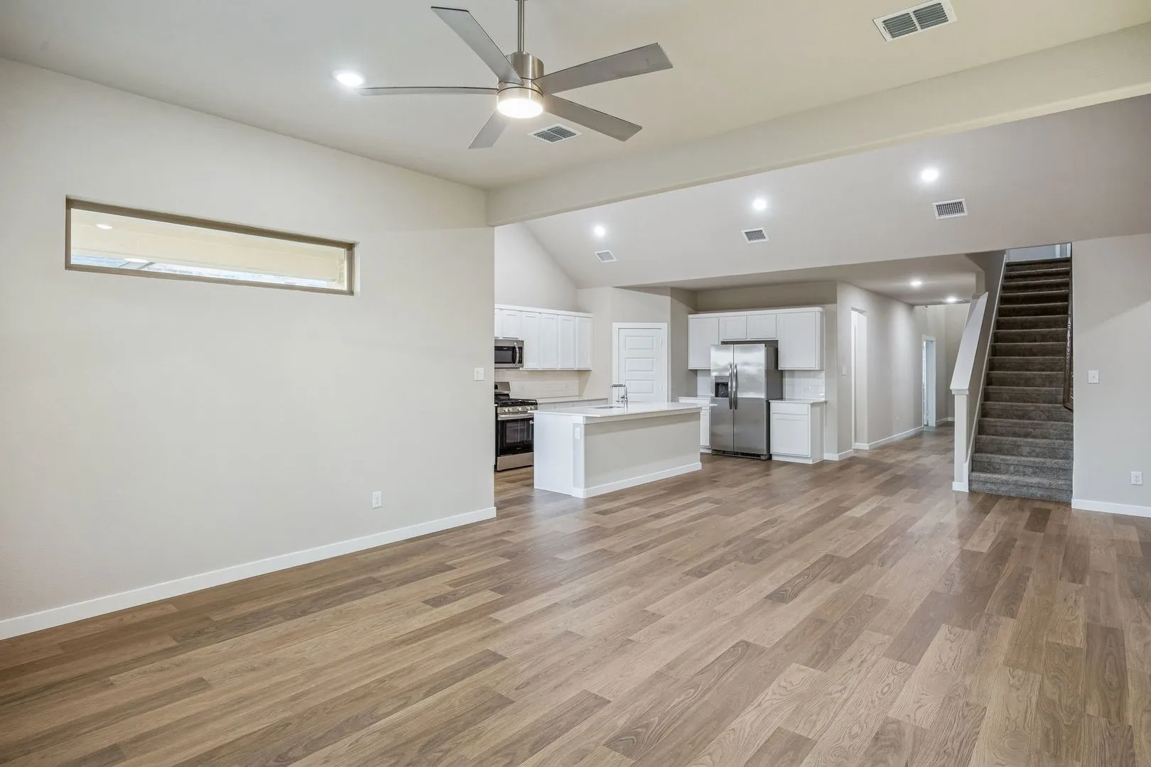 Open First Floor  in the Wimbledon home plan by Trophy Signature Homes – REPRESENTATIVE PHOTO