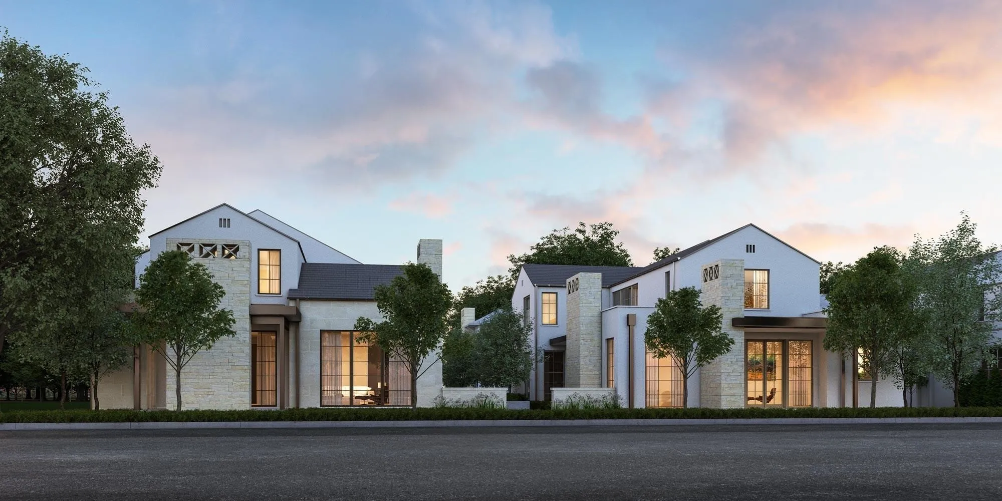 Virtual Rendering of Exterior Finish