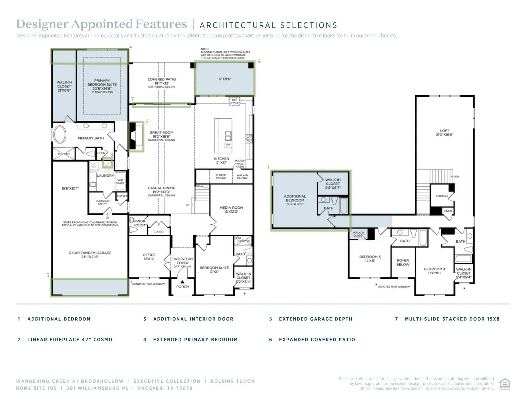 Single Family Residence For Sale in Collin County , 391 Williamsburg Place, Prosper, Texas 75078, 5 Bedrooms, 6 Bathrooms, 3 Garage spaces, 4,509 Sqft, built in 2027, Price $1,349,000, mls#21352506, Real Estate Agent in Prosper, Homes For Sale in Collin county, Homes For Sale in Prosper, Realtor in Prosper Texas, Real Estate Brokerage Independent Realty Texas, Luminita Cordes Realtor