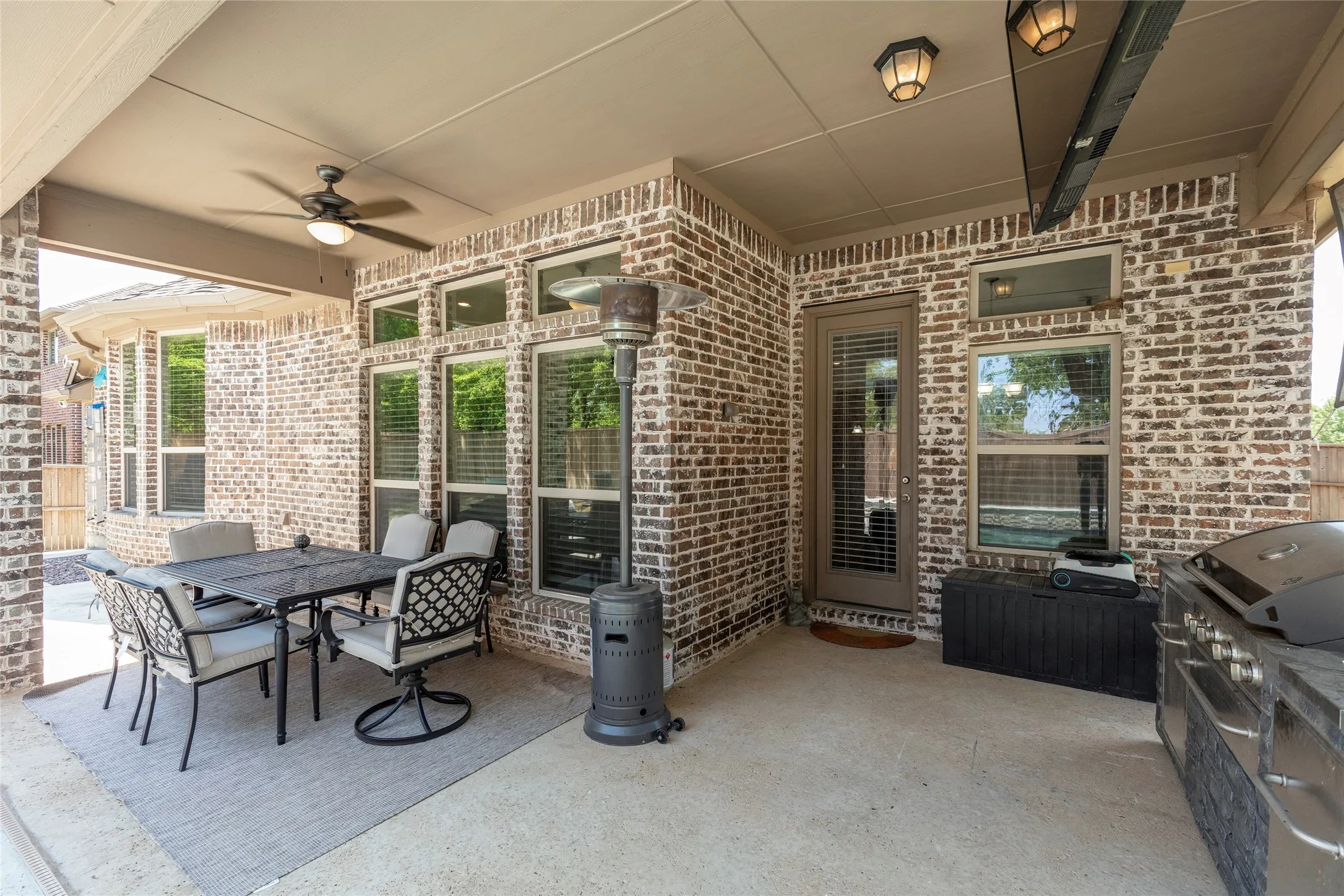 Covered Back Patio