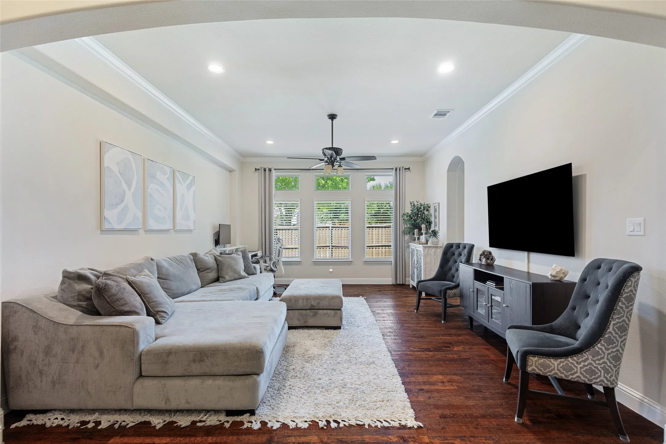 Dining Room currently being used as second living room