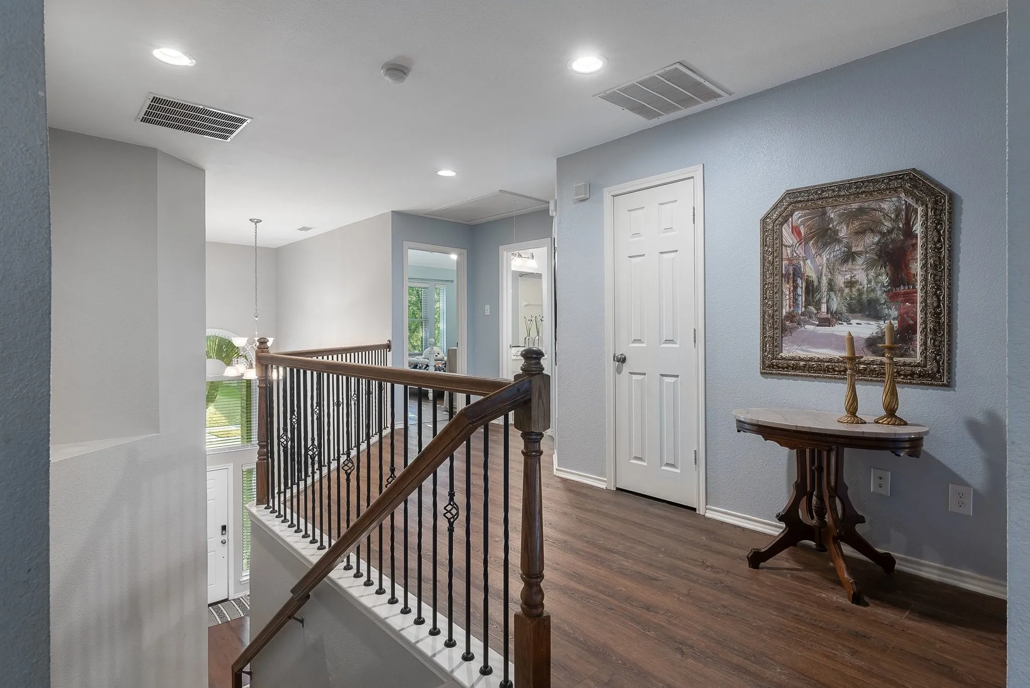 Open upstairs landing