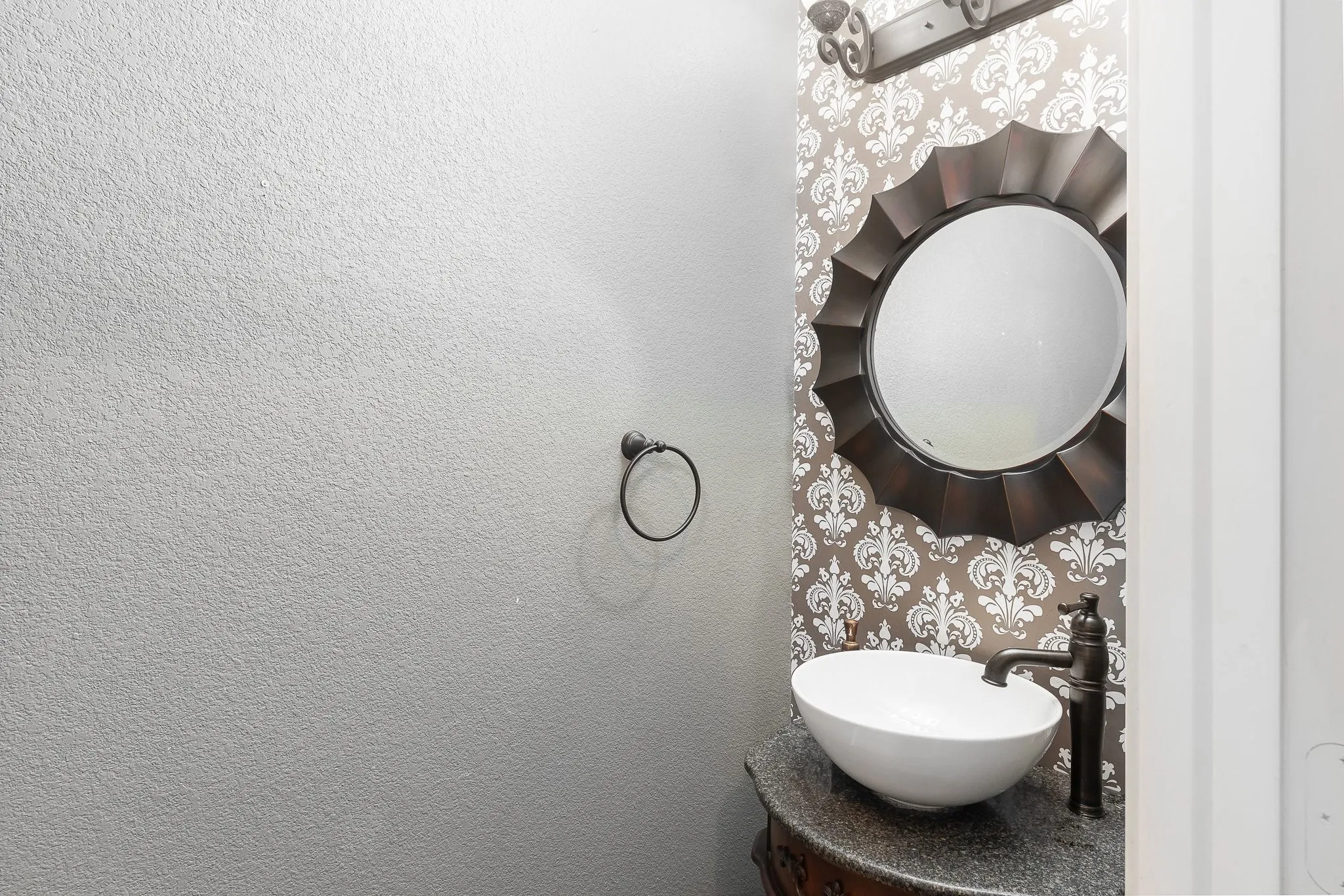 Half bath downstairs