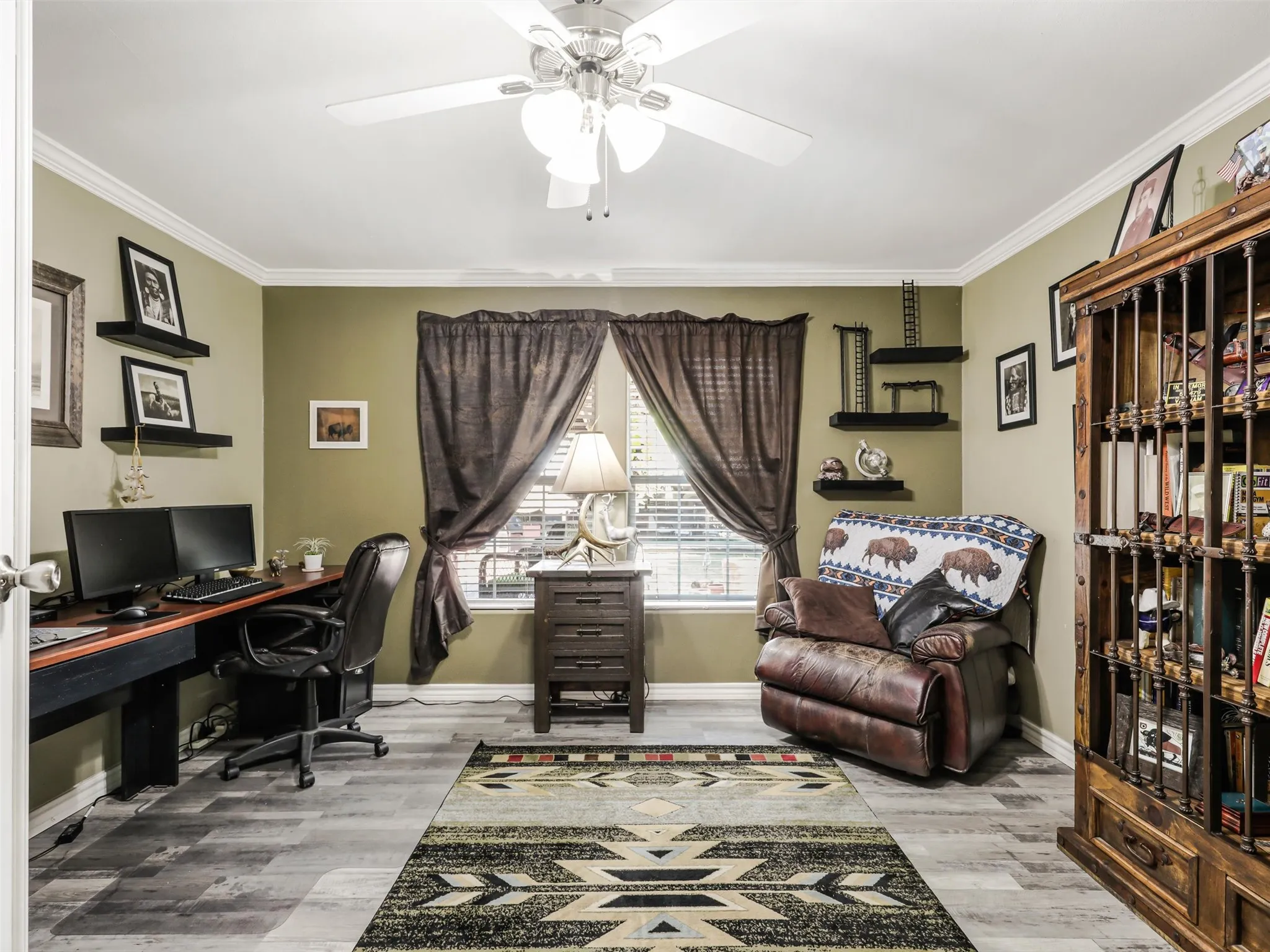 Front of Home Office Space