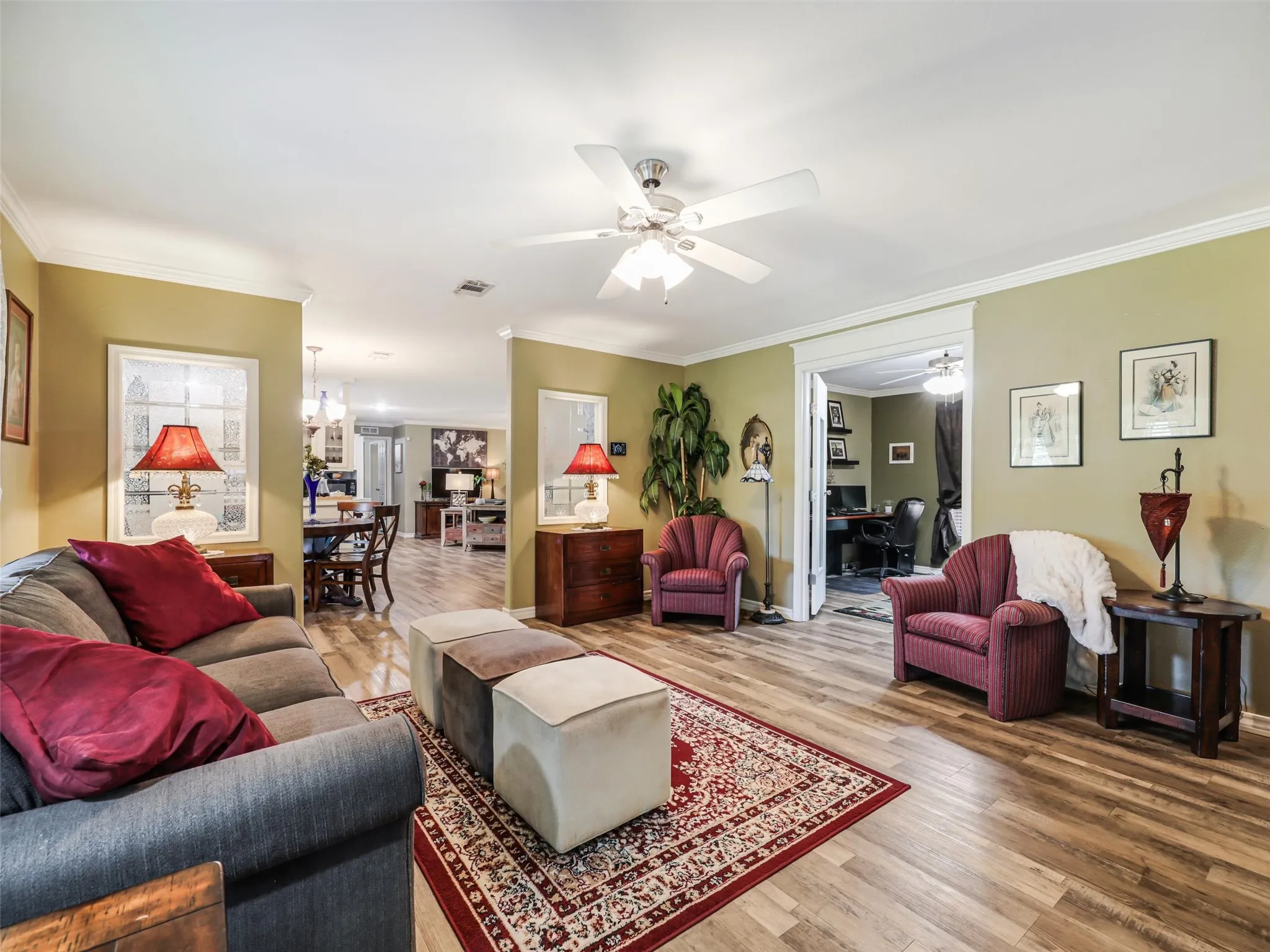 Second Living Space at Entry of Home