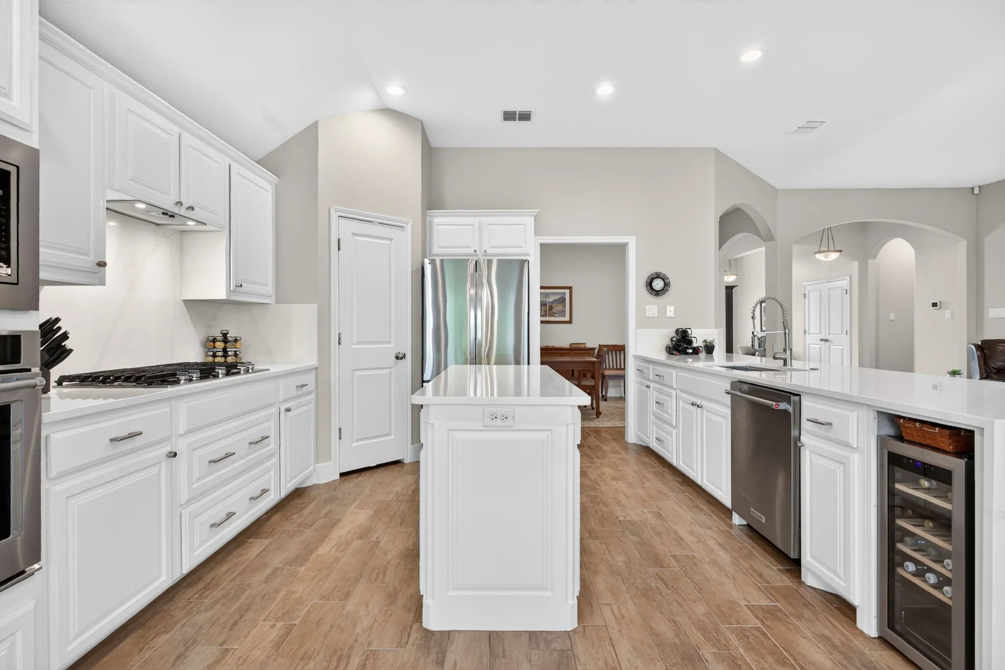 Check out the wine fridge or convert to an ice maker