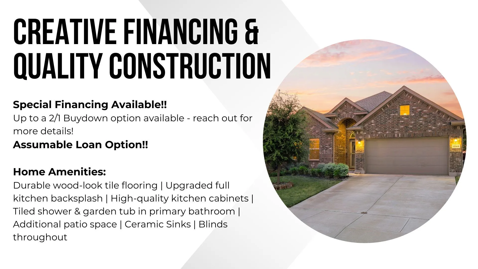 Single Family Residence For Sale in Hood County , 1540 Seabiscuit Drive, Granbury, Texas 76049, 4 Bedroom, 2 Bathroom, 2 Garage spaces, 1,848 Sqft, built in 2020, mls#21350910, Real Estate Agent in Granbury, Homes For Sale in Hood county, Homes For Sale in Granbury, Realtor in Granbury Texas, Real Estate Brokerage Independent Realty Texas, Luminita Cordes Realtor