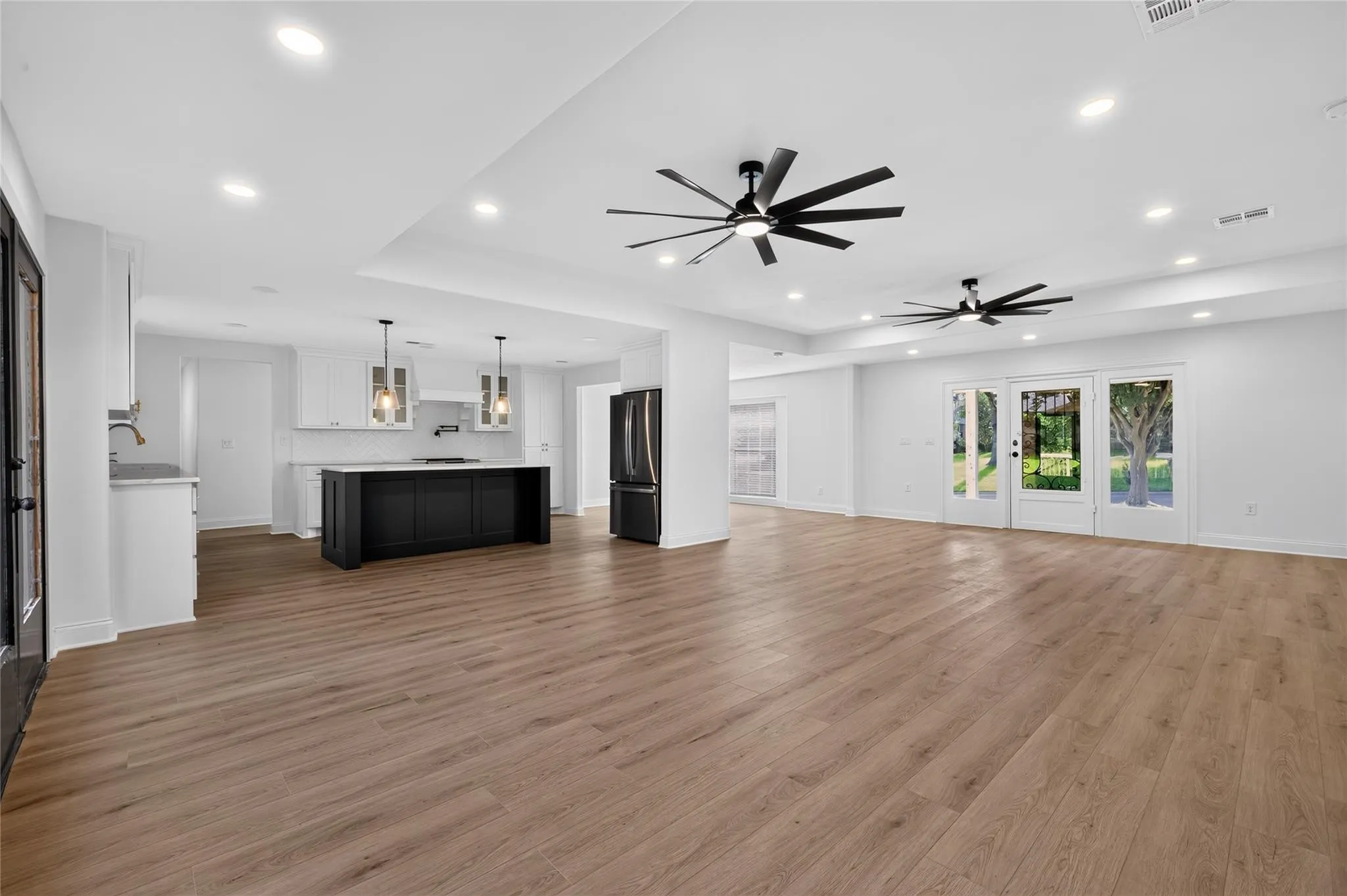 Open Living/Kitchen
