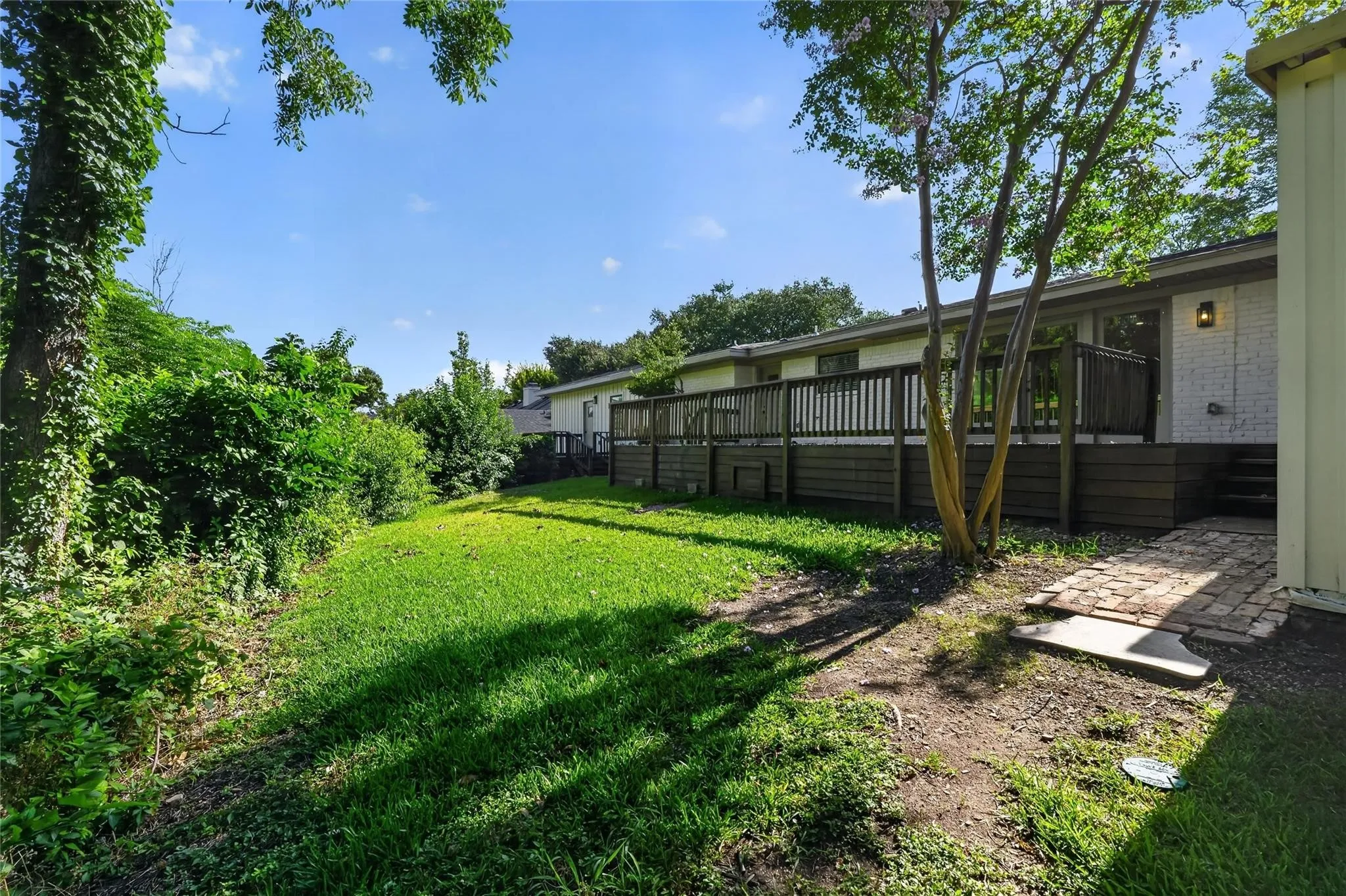 Extended Back Yard Deck