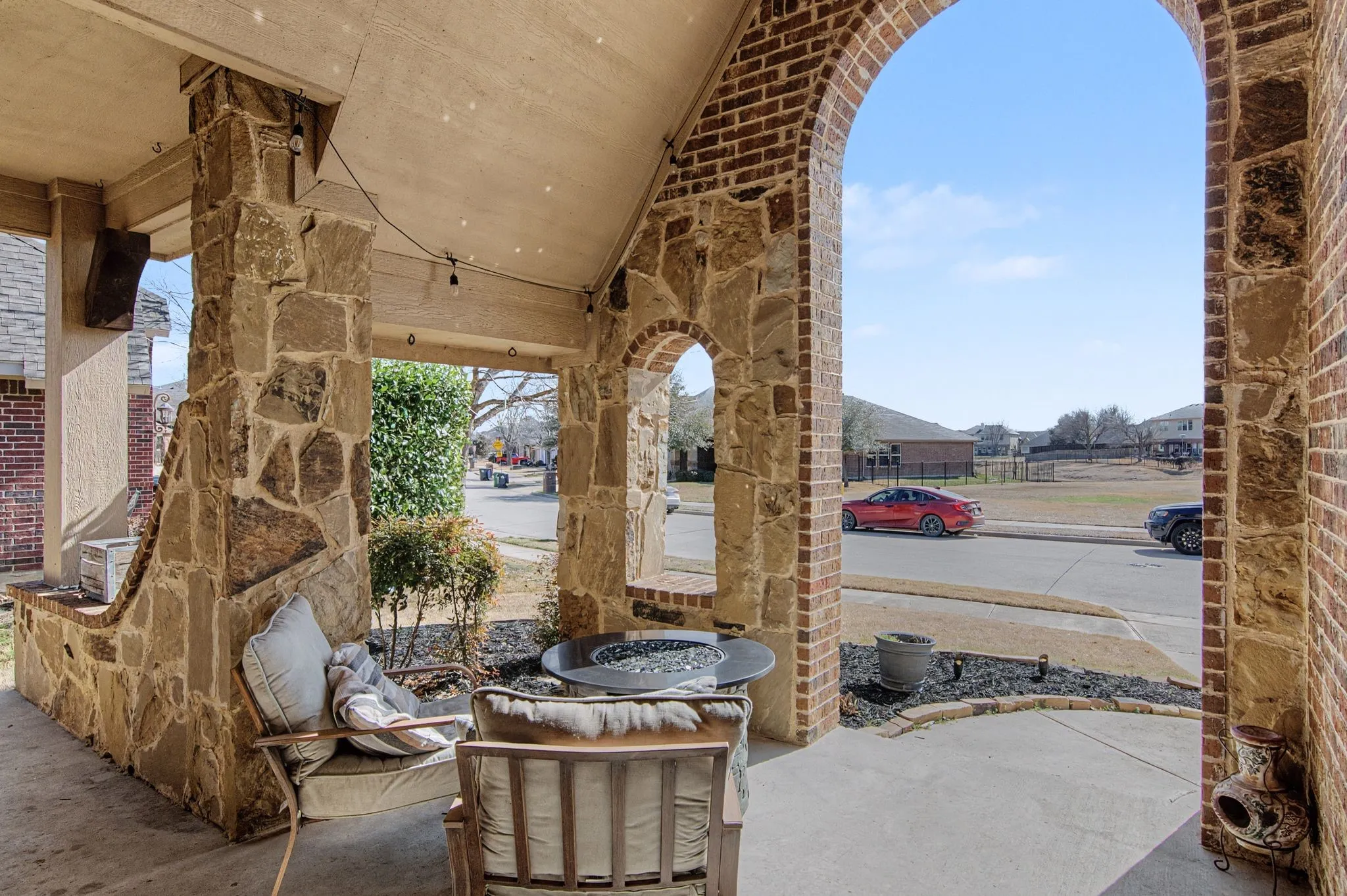 Take a look across the street at the access to the greenspace for you to enjoy! What a beautiful location to enjoy walks, bike rides, porch sitting for the view! Come make this yours today.
