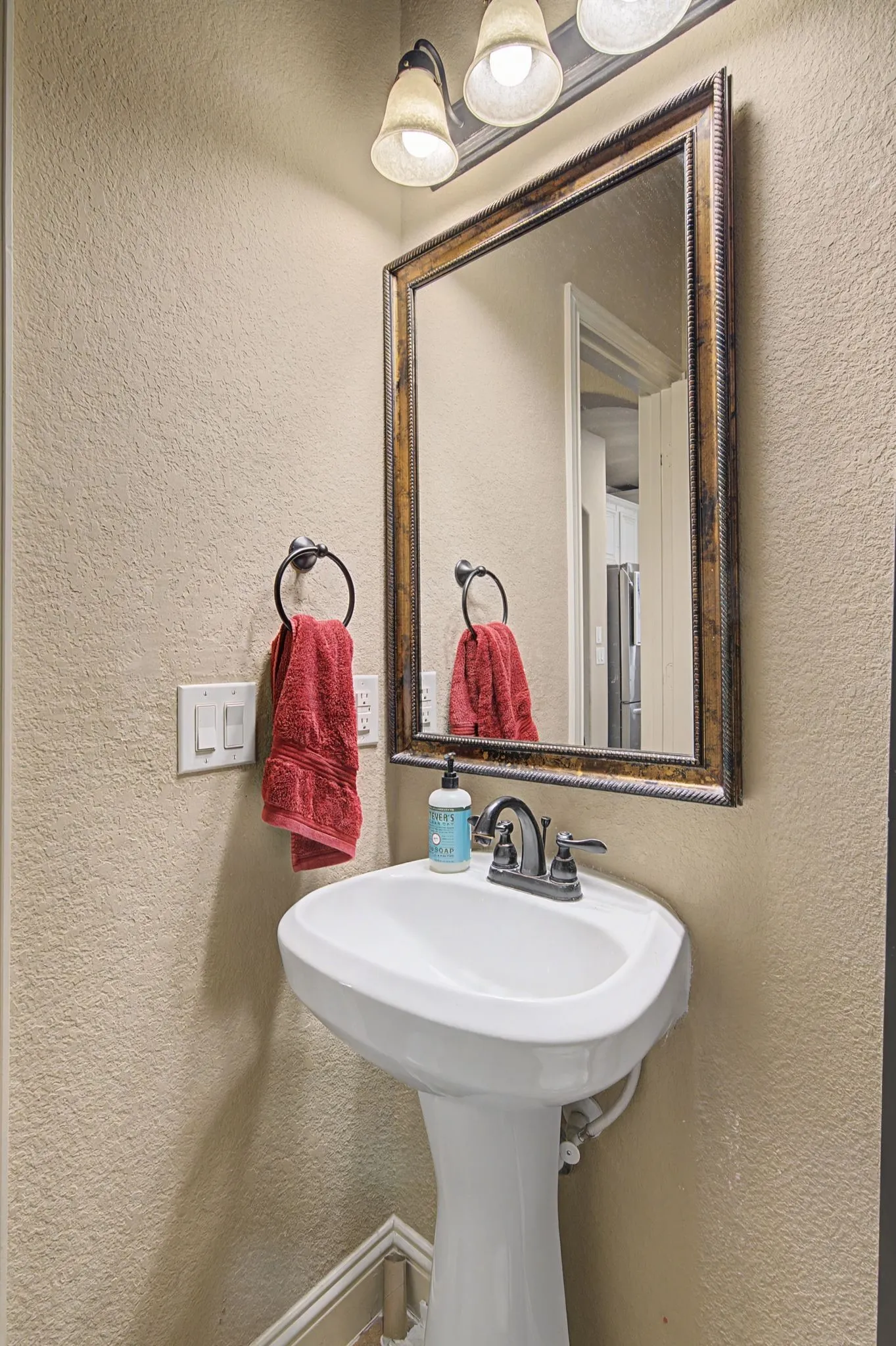 downstairs powder bath