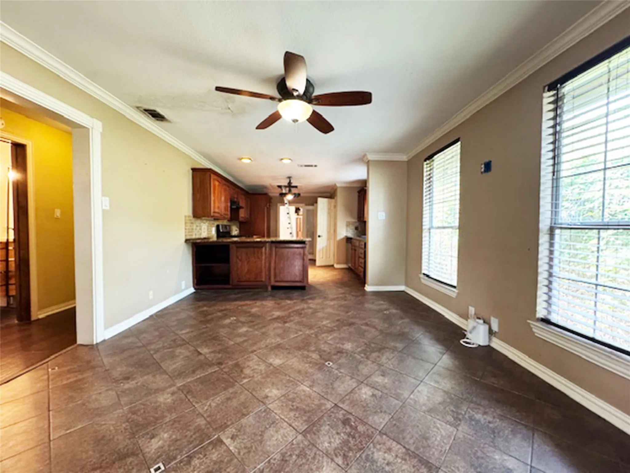 Dining Room showing view into kitchen