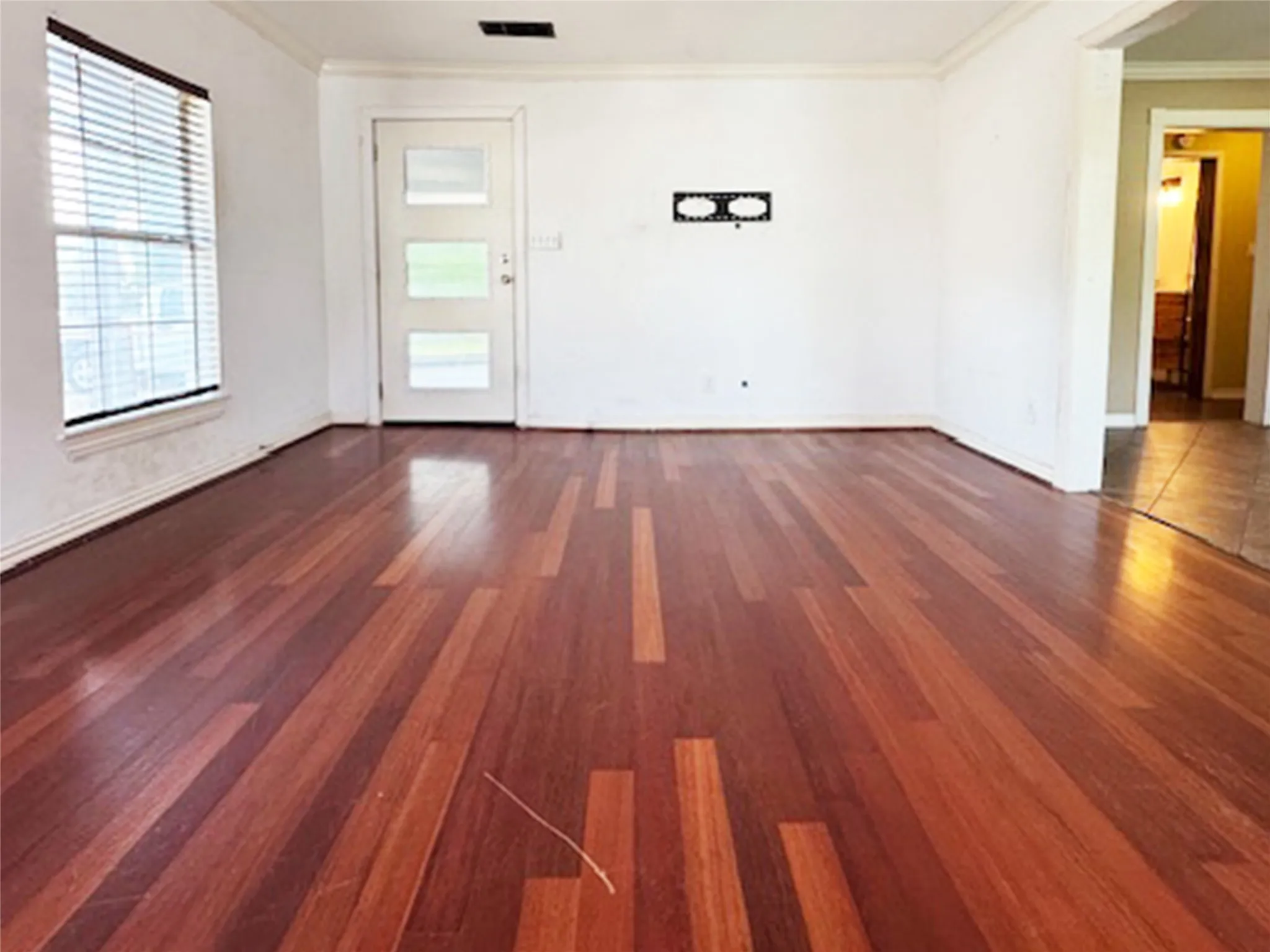 Living room facing front door