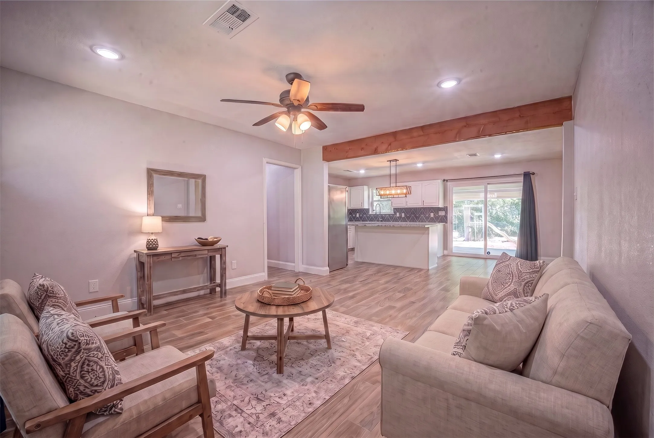 Living Room - Virtually staged