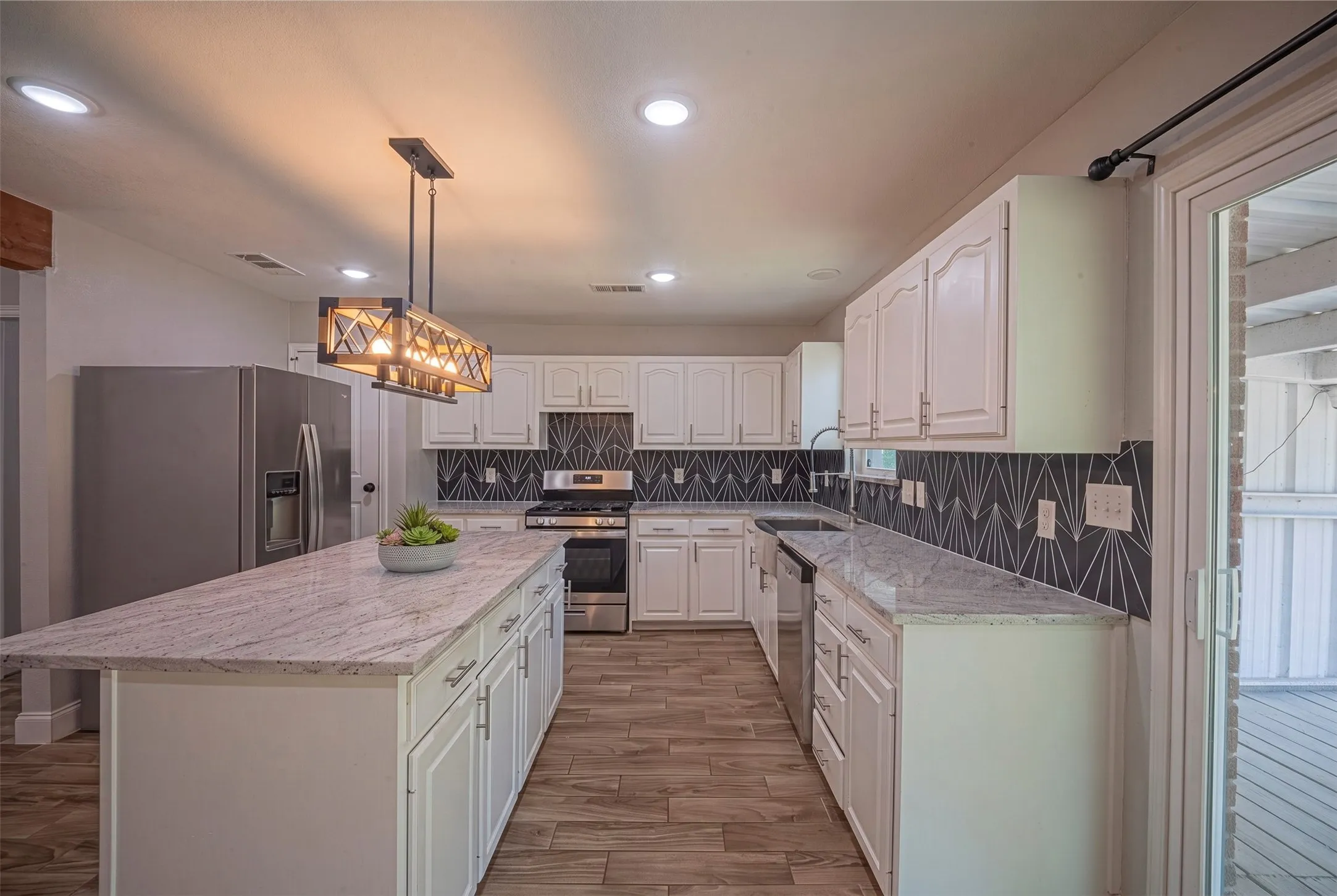 Kitchen - Virtually staged