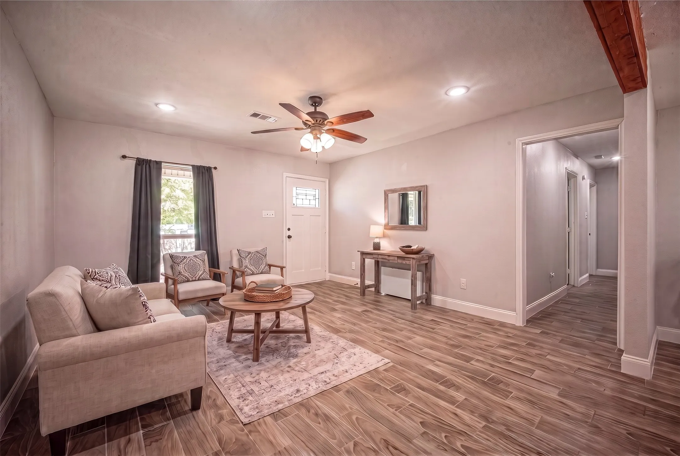 Living Room - Virtually staged